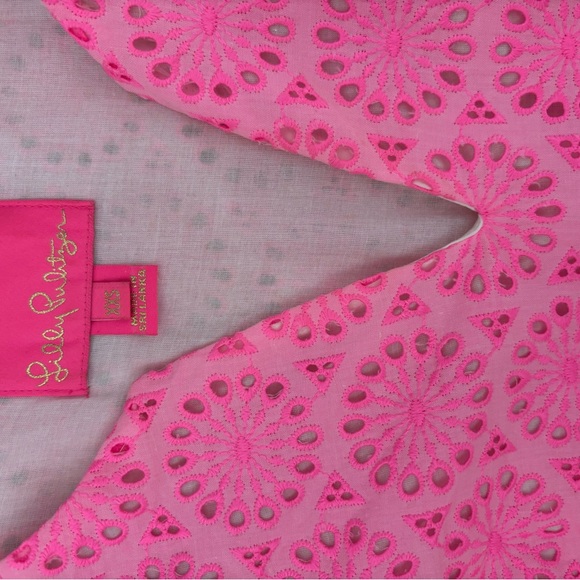 Lilly Pulitzer Astara Eyelet Shift Dress - Picture 4 of 6